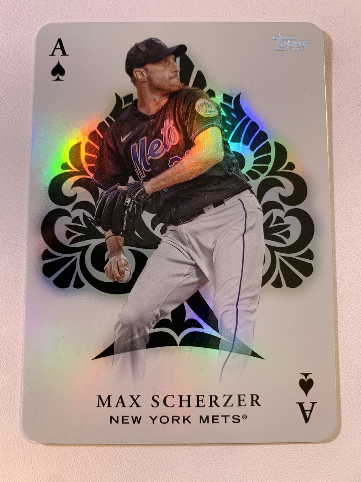 2023 Topps Series 1 Max Scherzer All Aces Insert New York Mets