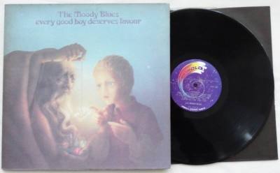 THE MOODY BLUES Every Good Boy Deserves Favour LP Vinyl 1974 FOC