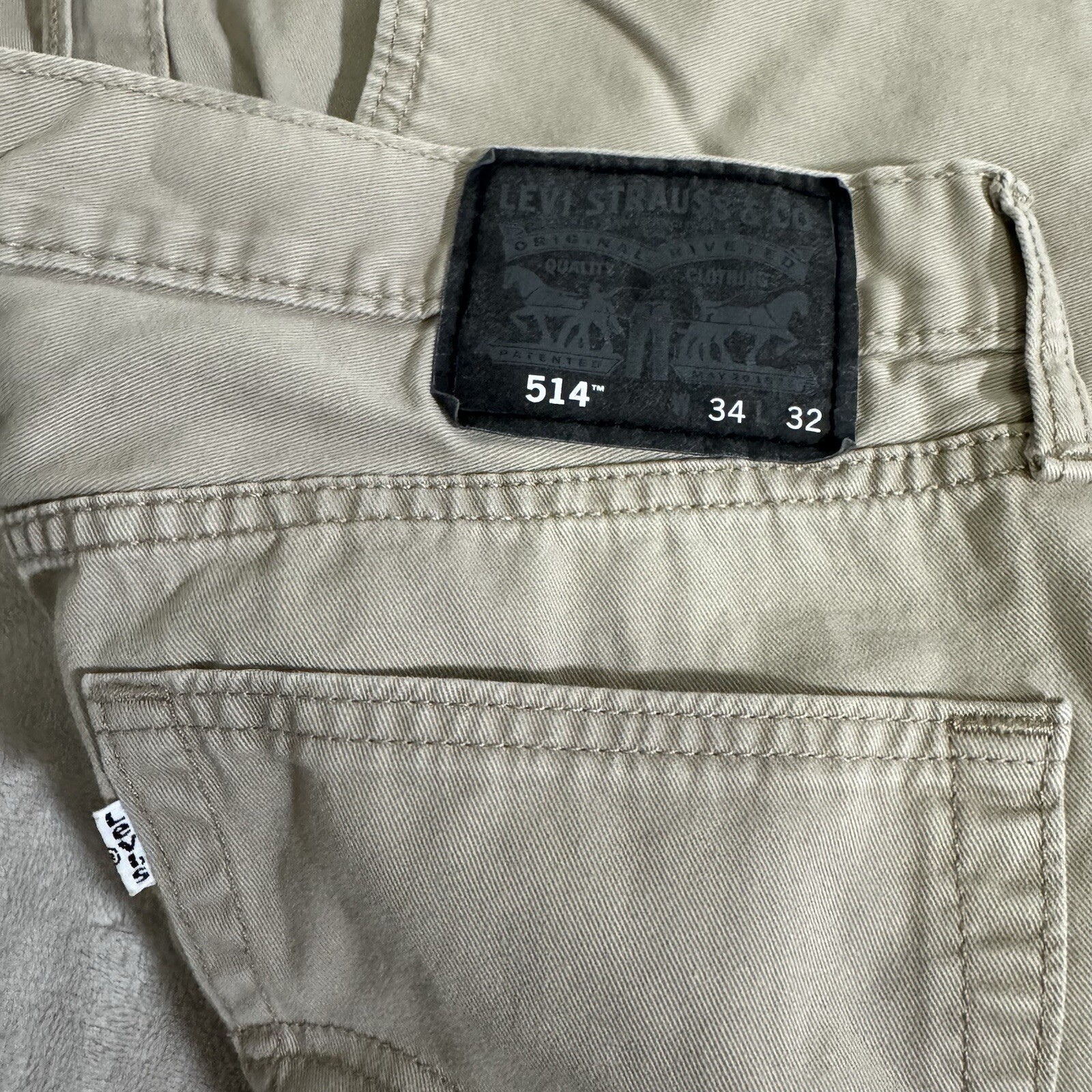 levis 514 34x32 Beige mens jeans