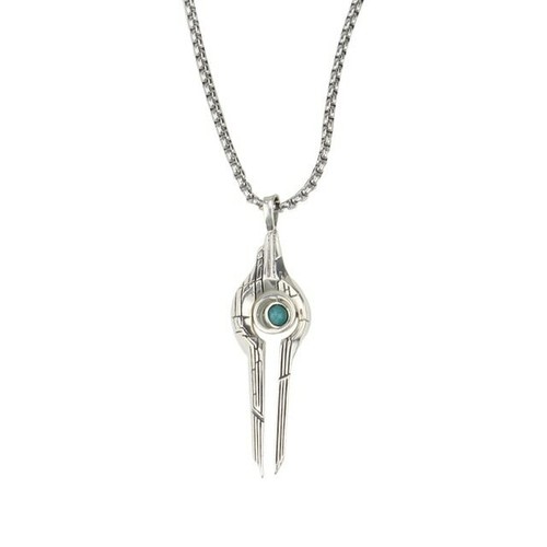 Mass Effect Relay Gamer Pendant Necklace Fashion Nerd Jewelry Cosplay