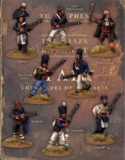 North Star Military Figures 28mm Metal: Silver Bayonet Kingdom of Naples (9)