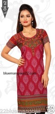 Indian Bollywood Kurta Kurti Designer Women Ethnic Dress Top Tunic Pakistani New