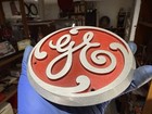 Vtg Antique GE General Electric Cast Aluminum Plaque Emblem  Nos Rare — photo 2