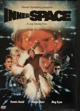 Innerspace (Dennis Quaid, Meg Ryan; prod. Spielberg, 1987). DVD