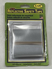 HY-KO White Reflective Safety Tape 2" x 24" Self-Adhesive TAPE-3