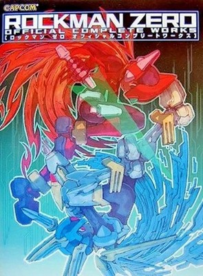 CAPCOM Rockman Mega Man Zero Official Complete Works Art Book Japanese