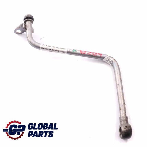 Öl leitung Mercedes W204 W212 OM651 Turbolader Turbo Zuleitungs A6511800220