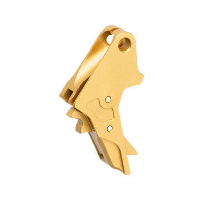 Tyrant Designs CNC Trigger for S&W M&P / M&P 2.0 Pistols - GOLD/GOLD - TD-MPT...