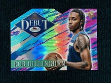 2024-25 Topps Finest Debut (RC) - Die-Cut - Reflecctor - Rob Dillingham - #D-3