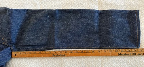 Jeans Levi 501 Vintage 1985 ~ 24 x 24 ~ Nuovo Vecchio Stock con etichette - Foto 7 di 7
