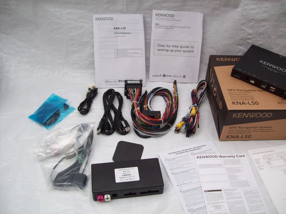 VW Kenwood Navigation And Multimedia Upgrade KNA-L50 ZGB5G0051MBDR - Image 3 of 4