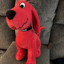 Clifford the Big Red Dog Plush 11 Kohl s Cares Stuffed Animal Preowned Soft