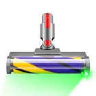 Vacuum Brush Head for Dyson V7 V8 V10 V11 V15 Cordless Cleaner with Green Light