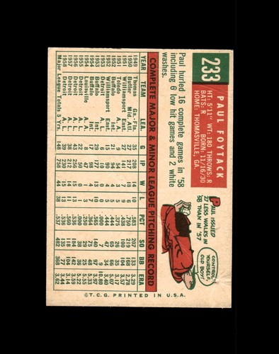 1959 Topps Baseball Cards #201 thru 400 - Complete Your Set - U Pick RESTOCKED - Picture 78 of 492