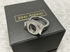 John Atencio Fine Jewelry Endearment Diamond Ring In 14K White Gold SZ 6.5