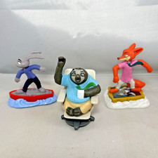 McDonald s Happy Meal Toys Disney Zootopia - Slothmore, Nick Judy - Lot of 3