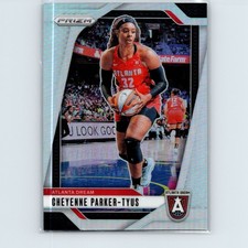 2024 Panini Prizm Cheyenne Parker-Tyus #114 Silver Prizm Atlanta Dream