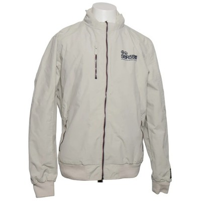 Crosshatch, Bomberjacke, Herren, Größe: L, SER 55, Beige #zjw