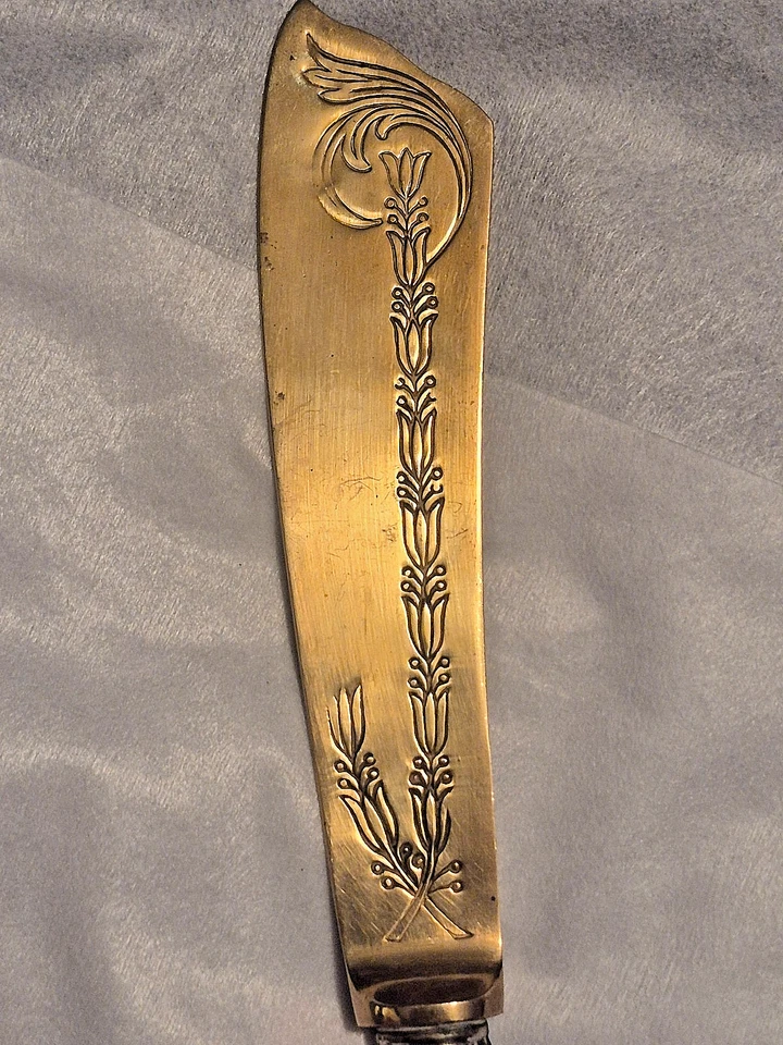 Sheffield Sterling Silverplate Wedding Cake Knife Made In Italy 3oz. - Image 2 of 4
