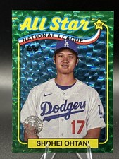 2024 Topps - 1989 Topps Baseball All-Stars Shohei Ohtani 89ASB-1 Green Foil /99