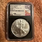 2021 (P) Silver Eagle T-1 Emergency Production FDI NGC MS70 Mercanti Signed