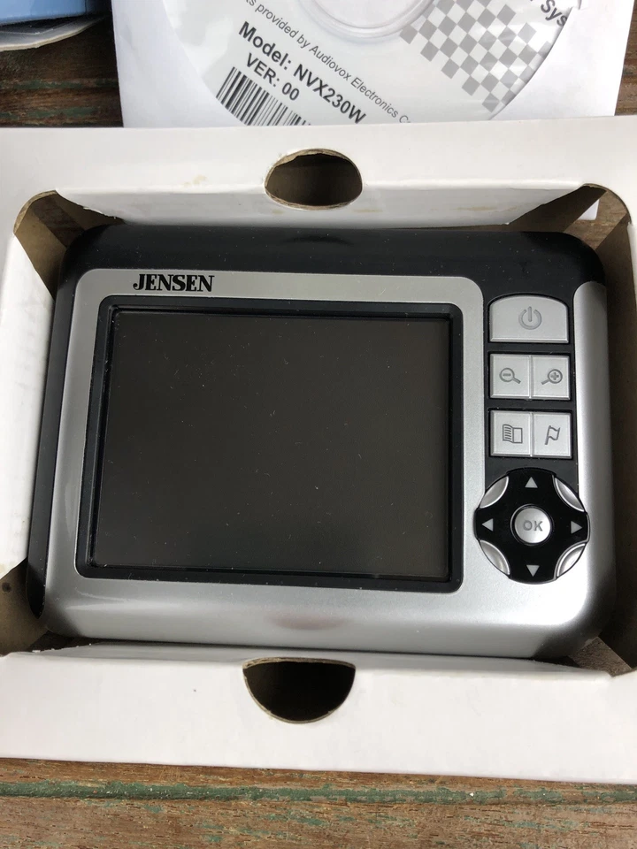 Jensen NVX230W 3.5" Touch Screen Portable Navigation GPS Bundle System - Image 2 of 4