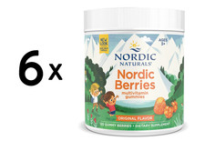 6 x Nordic Naturals Nordic Berries Multivitamin, Original (236,10 EUR/kg)