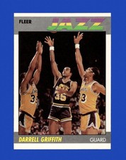 1987-88 Fleer Set-Break # 46 Darrell Griffith NM-MT OR BETTER *GMCARDS*