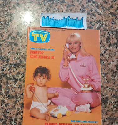 TV LÄCHELN UND LIEDER 39 1984-Raffaella Carrà-Sandro Pertini-Dorelli-Sonia Braga-