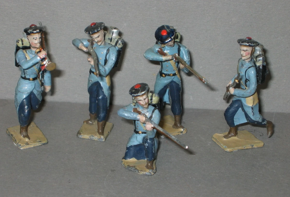 Figurine CBG Mignot 1ère Guerre Mondiale - 2 Marins à La Charge, échelle 1:32