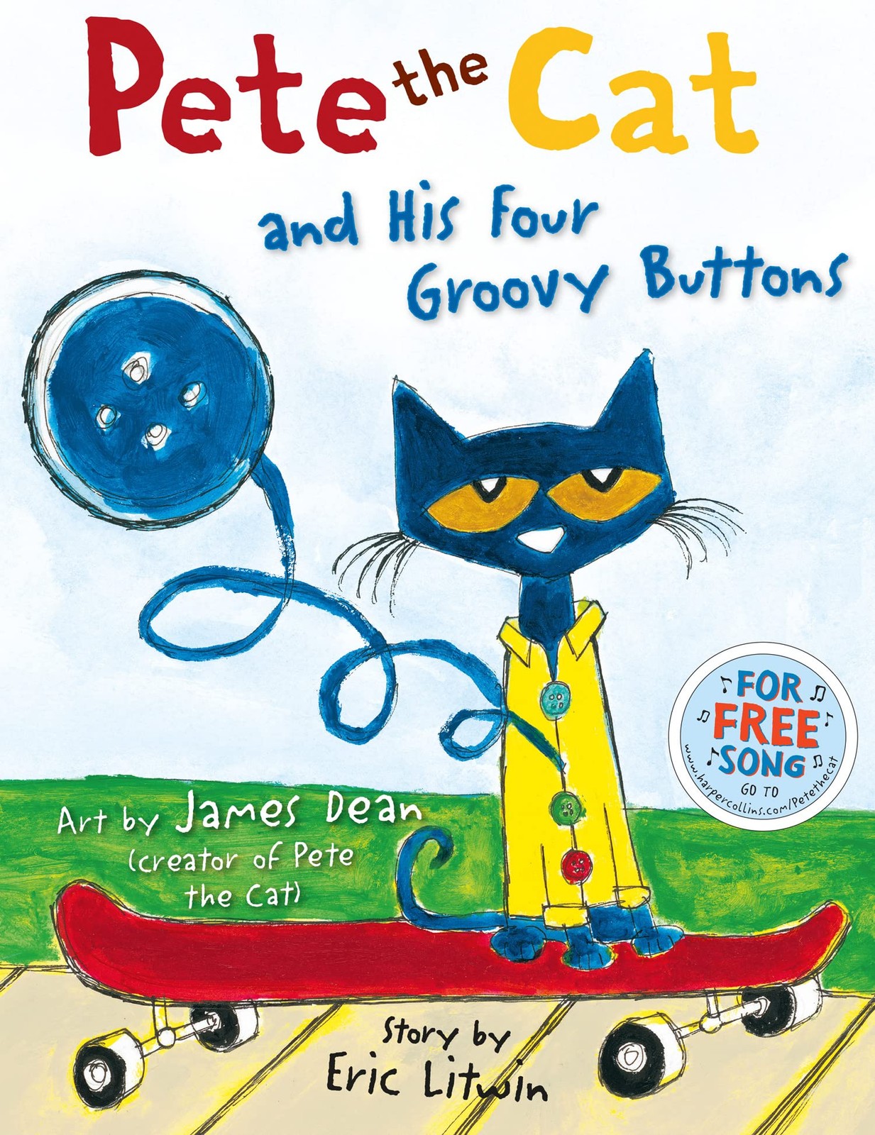 Pete the Cat and his Four Groovy Buttons by Eric Litwin, Jame... - 9780007553679 - Image 6