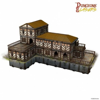 DNL0057 Archon Studio Dungeons & Lasers: Starter Set -  Scales & Ales Tavern