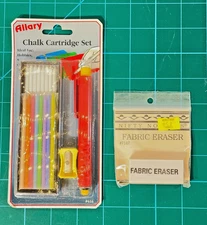 Allary Chalk Cartridge Set with Fabric Easer New