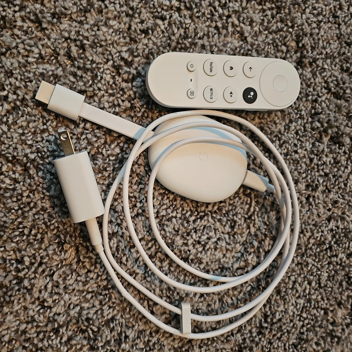 Google Chromecast with Google TV White 2160p Google Assistant