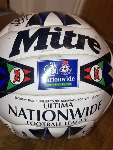 Mitre Ultima Football Nationwide Football League *SUPER RARE* Vintage Replica - Picture 2 of 13
