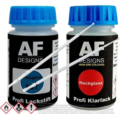 Für Peugeot EGT Bleu De Byzance Metallic Lackstift Klarlack Lacktupfer Autolack 