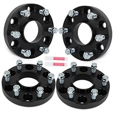 4Pcs 6x5.5 Wheel Spacers 1 inch Bore 78.1mm Studs 14x1.5 6 Lug Wheel Spacers