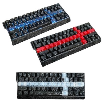 Transparency Foggy Design 19 Piece Keycap Set Keyboards Keycaps Multiple Color