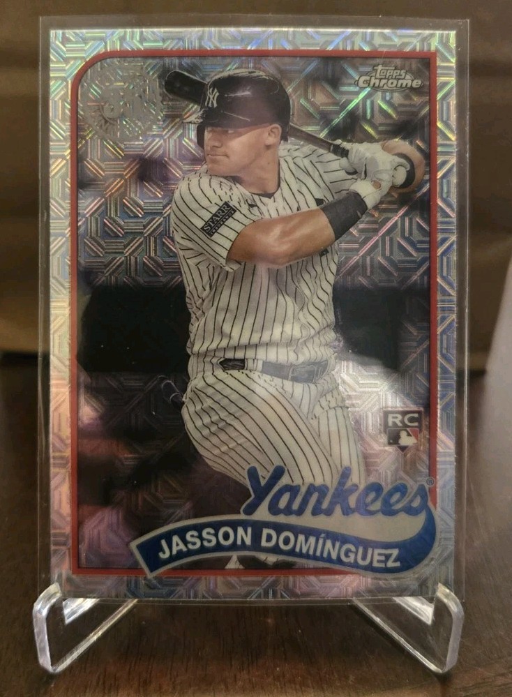 2024 Topps Series 2 - 1989 Chrome Silver Pack Mojo Jasson Dominguez #2T89C-69 RC