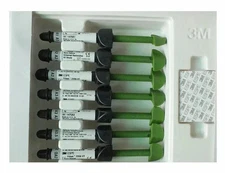 DENTAL ESPE Z250 XT NANO HYBRID COMPOSITE KIT OF 7 SYRINGE ORIGINAL KIT WITH BOX