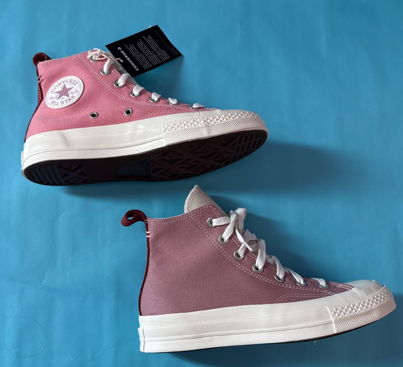 New Converse Chuck Taylor 70 Hi Rose  All Star Sz 7 Sneakers Women Shoes Boots thumbnail 4