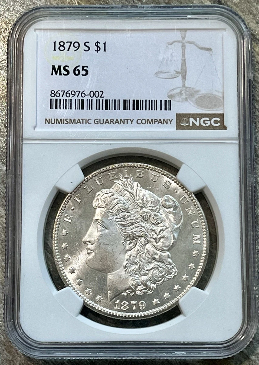 1879 Year Grade MS 65 Morgan Dollars (1878-1921) for sale | eBay