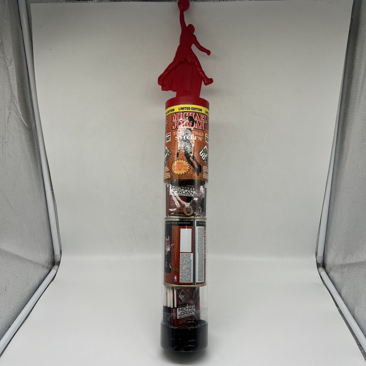 Michael Jordan The Finals Shots Limited Edit. Gold Top Can 6 Of 6