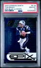 2005 DONRUSS ZENITH EPIX BLUE 1ST DOWN #E-24 TOM BRADY 449/600 PSA 10