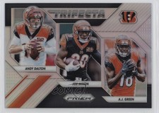 2018 Panini Prizm Trifecta AJ Green Andy Dalton Joe Mixon #TRI-CIN 16q7