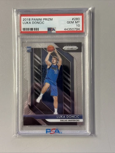 2018-19 Panini Prizm Luka Doncic #280 Psa 10 - Picture 1 of 2