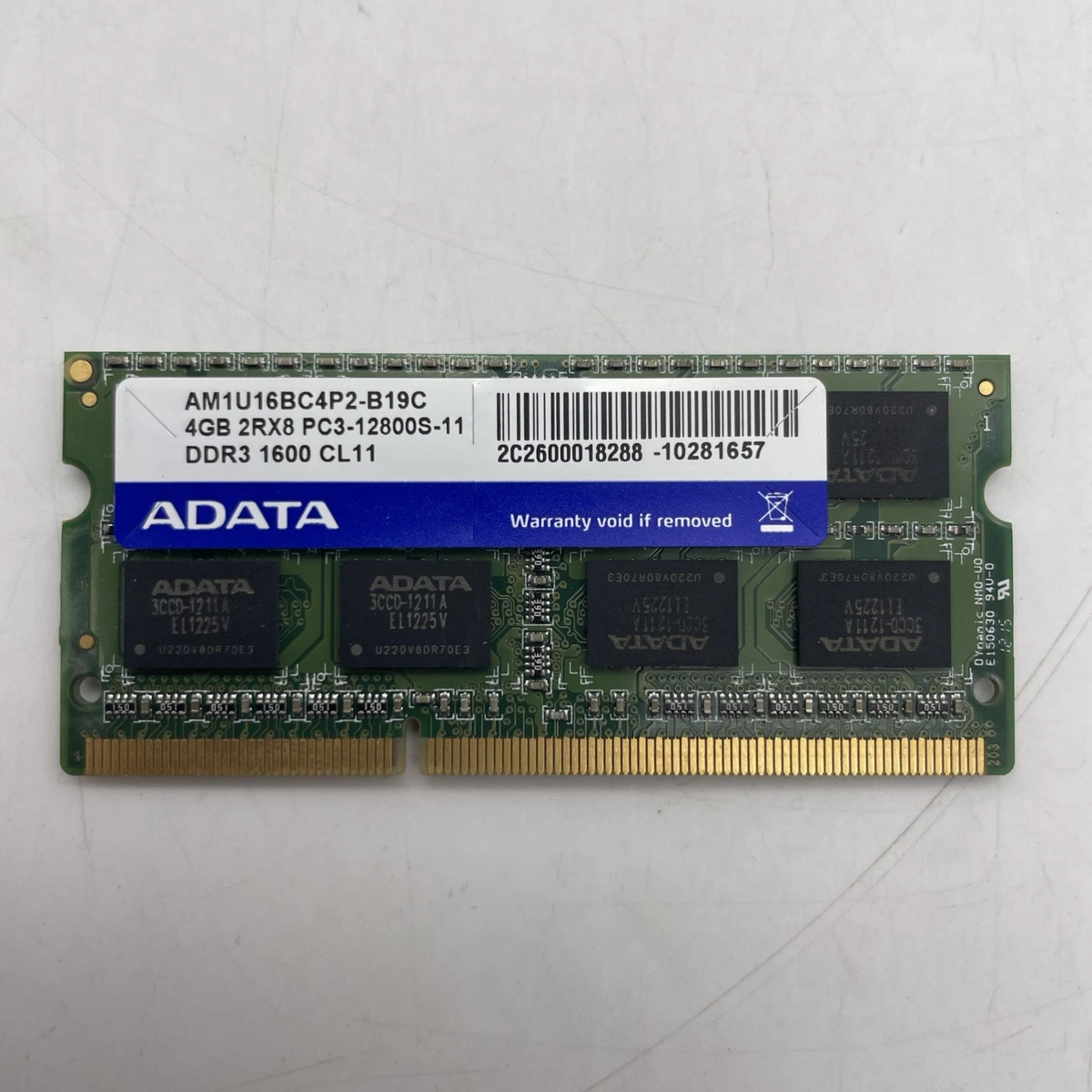 ADATA PC3-10600 (DDR3-1333) Bus Speed Computer Memory (RAM) with 1