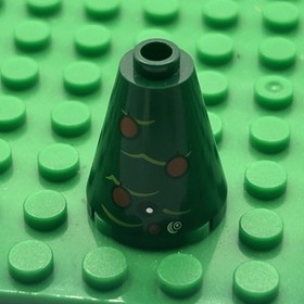 Lego Festive Astromech Droid Minifigure Star Wars Christmas Dome/head Only