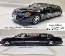 Lincoln Town Car Stretchlimo 1997 Modellauto aus Sammlung Maßstab 1:18 Sun Star