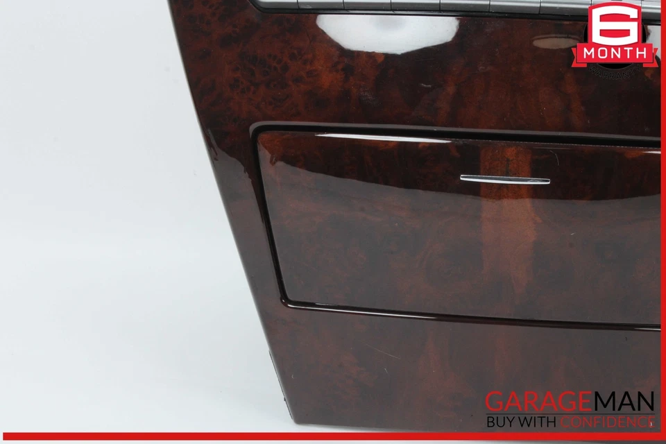 07-14 Mercedes W216 CL65 AMG Front Center Dash AC Control Panel w/ Clock OEM - Image 4 of 4